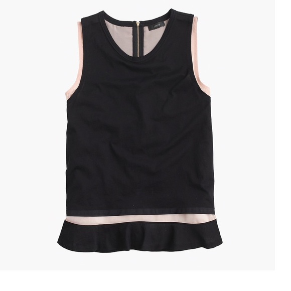 J Crew Double-hem tank top. Size Small - Picture 1 of 8